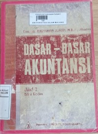 Image of Dasar-dasar akuntansi (jilid 2)
