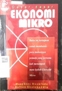 Image of Dasar-dasar ekonomi mikro