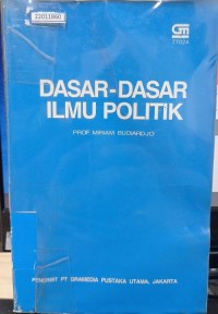 Image of Dasar-dasar ilmu politik