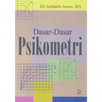 Image of Dasar-dasar psikometri