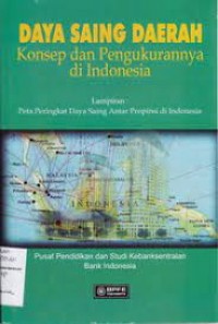 Image of Daya saing daerah: konsep dan pengukurannya di Indonesia