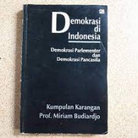 Image of Demokrasi di Indonesia: demokrasi parlementer dan demokrasi pancasila