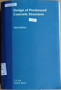 Image of Design of prestressed concrete structures
