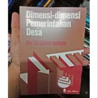Image of Dimensi-dimensi pemerintahan desa