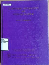 Image of Economic operation of power systems