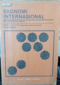 Image of Ekonomi internasional (buku I: teori perdagangan internasional)