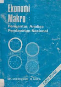 Image of Ekonomi makro: pengantar analisa pendapatan nasional