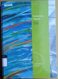 Image of Elementary algebra