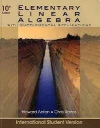 Image of Elementary linear algebra with supplemental applications
