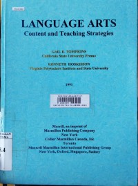 Image of Language arts: content and teaching strategies