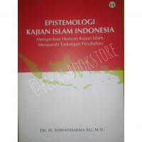Image of Epistemologi kajian Islam di Indonesia