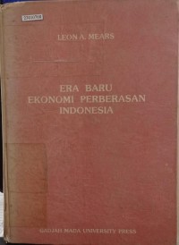 Image of Era baru ekonomi perberasan Indonesia