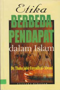 Image of Etika berbeda pendapat dalam Islam