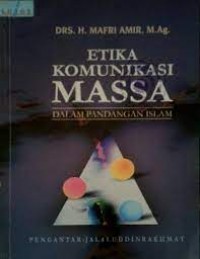 Image of Etika komunikasi massa dalam pandangan Islam
