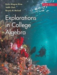 Image of Explorations in college algebra