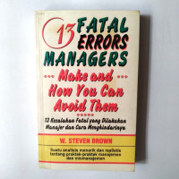 Image of 13 Fatal errors managers : make and how you can avoid them