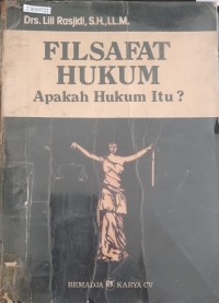 Image of Filsafat hukum: apakah hukum itu?