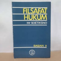 Image of Filsafat hukum bagian II