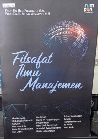 Image of Filsafat ilmu manajemen