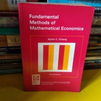Image of Fundamental methods of mathematical economics
