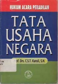 Image of Hukum acara peradilan; tata usaha negara