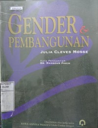 Image of Gender dan pembangunan