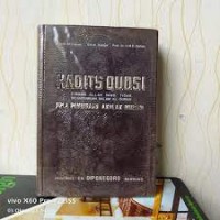Image of Hadist Qudsi : firman Allah yang tidak dicantumkan dalam Al-Qur'an (pola pembinaan akhlak muslim)