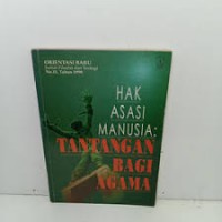 Image of Hak asasi manusia: tantangan bagi agama
