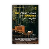 Image of Hak warga negara dan kewajiban negara dalam pengelolaan lingkungan hidup dan sumber daya alam