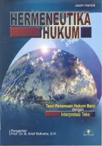 Image of Hermeneutika hukum