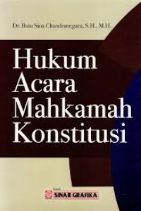 Image of Hukum acara mahkamah konstitusi