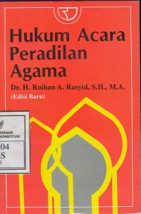 Image of Hukum acara peradilan agama