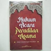Image of Hukum acara peradilan agama dalam kewenangan peradilan