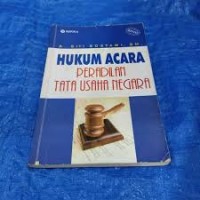 Image of Hukum acara peradilan tata usaha negara