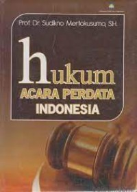 Image of Hukum acara perdata Indonesia