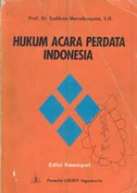 Image of Hukum acara perdata indonesia edisi keempat