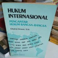 Image of Hukum internasional pengantar hukum bangsa-bangsa