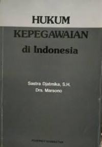 Image of Hukum kepegawaian di indonesia
