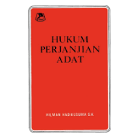 Image of Hukum perjanjian adat