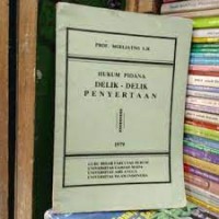 Image of Hukum pidana: delik-delik penyertaan