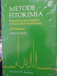 Image of Metode fitokimia: penuntun cara modern menganalisis tumbuhan