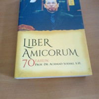 Image of Liber Amicorum 70 tahun Prof. Dr. Achmad Sodiki, SH