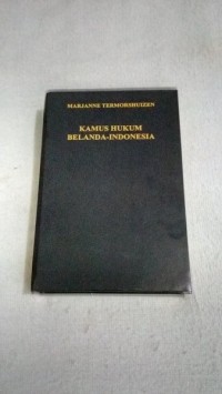 Image of Kamus hukum Belanda-Indonesia