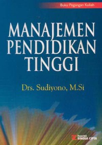 Image of Manajemen pendidikan tinggi