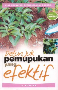 Image of Petunjuk pemupukan yang efektif
