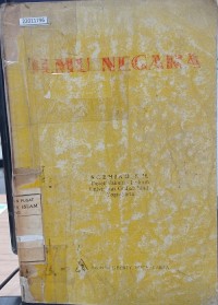 Image of Ilmu negara