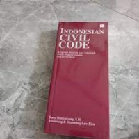 Image of Indonesian civil code burgerlijk wetboek voor indonesie