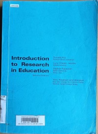 Image of Introduction to research in education