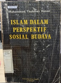 Image of Islam dalam perspektif sosial budaya
