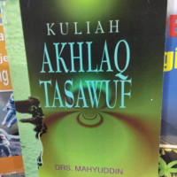 Image of Kuliah akhlaq tasawuf
